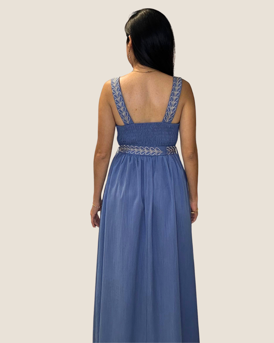 Vestido en color Demin
