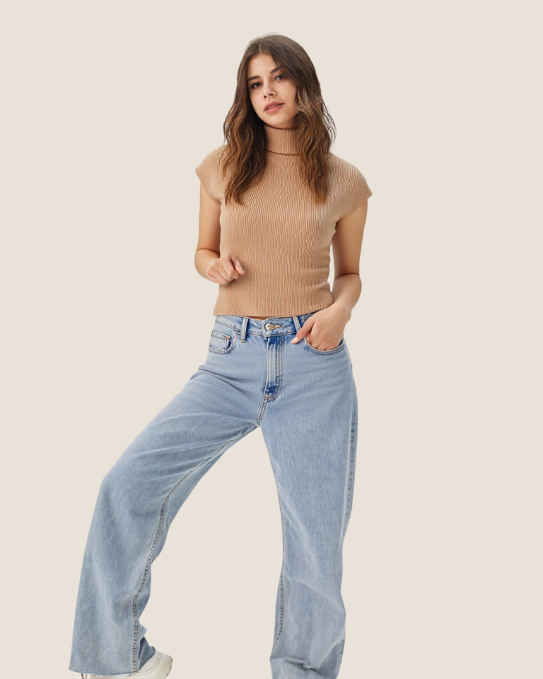 Blusa Camel