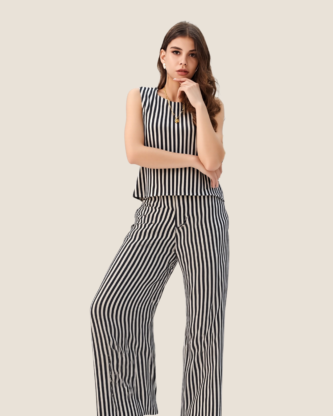 Pantalón de rayas