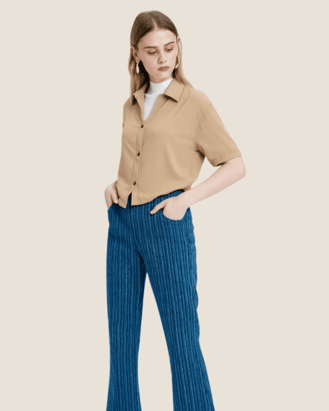 Camisa de mangas cortas