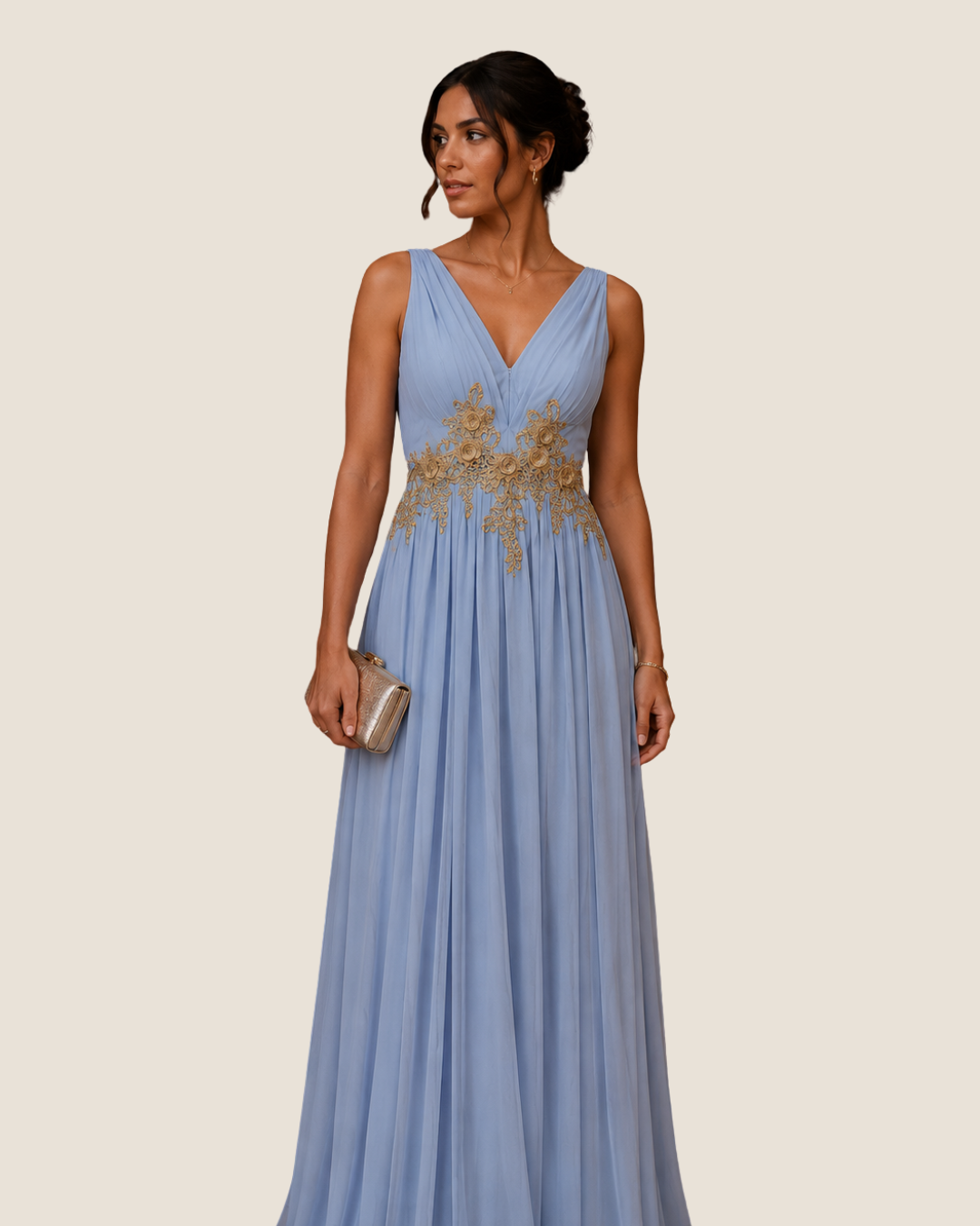 Vestido Fiesta Baby Blue